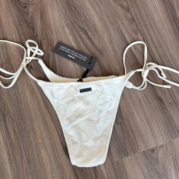 NWT Triangl Coconut Terry White Bikini XS - Picture 12 of 13